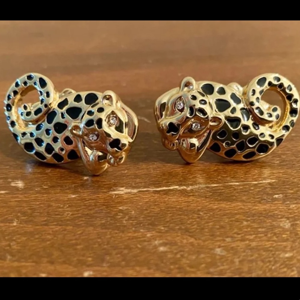 NEW Lilly Pulitzer Leopard Earrings